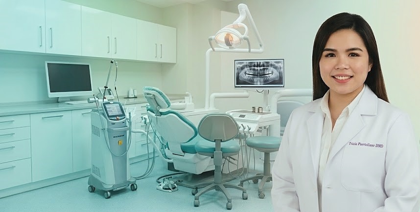 Dr. Tricia Puertollano at Puertollano Dental Clinic
